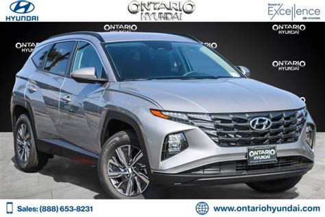 New 2024 Hyundai TUCSON HYBRID Blue Sport Utility In Ontario 24H1229