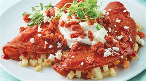 Enchiladas Potosinas Para Una Deliciosa Comida Familiar