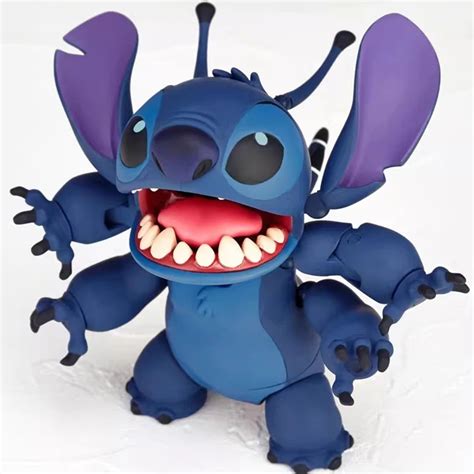 Kaiyodo Figura De Acci N De Lilo Stitch Figura De Pulgadas Revoltech