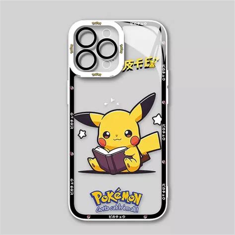 Funda De Dibujos Animados De Pokémon Pikachu Para iPhone 15 Cuotas