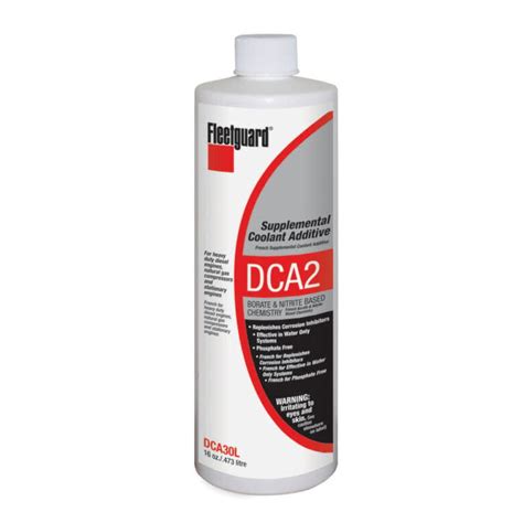 Fleetguard Dca30l Supplemental Coolant Additive 1 Pint