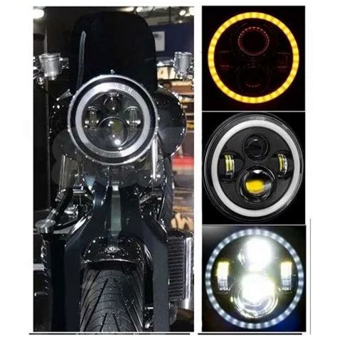 HJG Trinetra Led Headlight For Royal Enfield 90 Watts 41 OFF