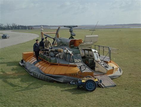 The First Ever Production Hovercraft Saunders Roe Srn5 With The