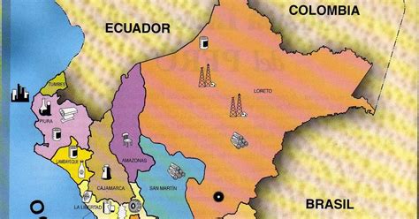 El Baúl de la Geografía Perú y Mundo MAPA DE DISTRIBUCIÓN PRODUCTIVA