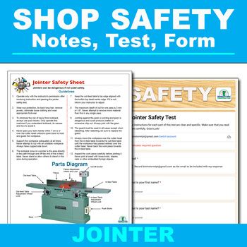 Jointer Safety by Brain Storm | TPT