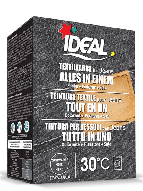 Teinture Textile Jeans Noir Tout En G Ideal Eswacolor