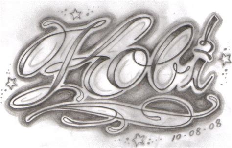 Fancy Script Tattoo Design by Tattooed-Honey on DeviantArt