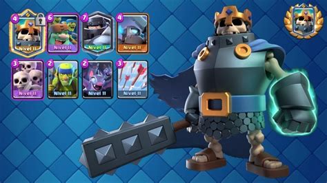 Como Conseguir Al Rey Esqueleto En Clash Royale Clash Royale Clash Royale Dibujos Esqueleto