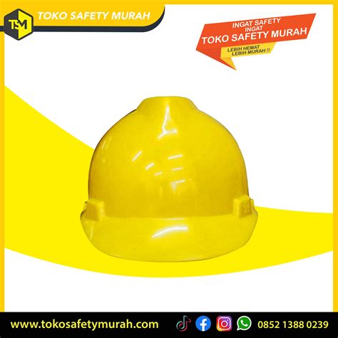 Helm Safety Sni Helm Proyek Aaa 1 Set Lengkap Iso 9001 Kuning Jual