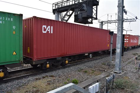 640603 640604 FEA B Bogie Paired Container Flat Wagon Flickr