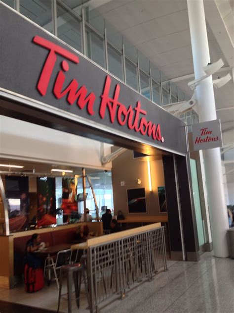 Tim Hortons Pearson Airport Toronto Us Departures Area La Flickr