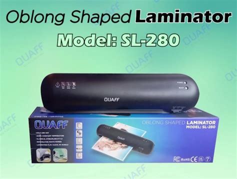 Quaff Sl Laminator A Size Hot And Cold Laminating Machine With Free