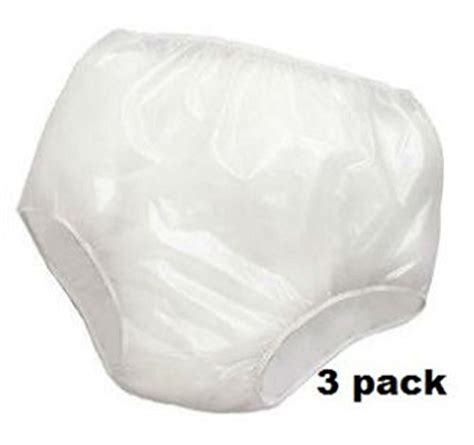 3pk Reliamed Adult Waterproof Soft Vinyl Plastic Pant Diaper Incontinent S Xxl Adult Large Fits