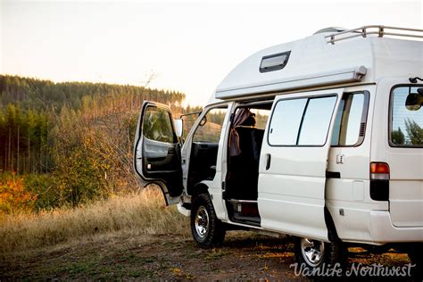 Toyota Hiace Hitop Wd Camper Van Vanlife Northwest