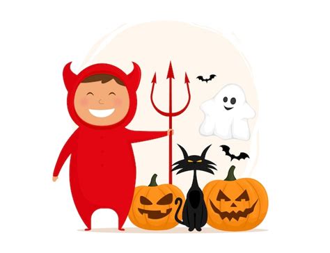 Premium Vector Halloween Funny Characters