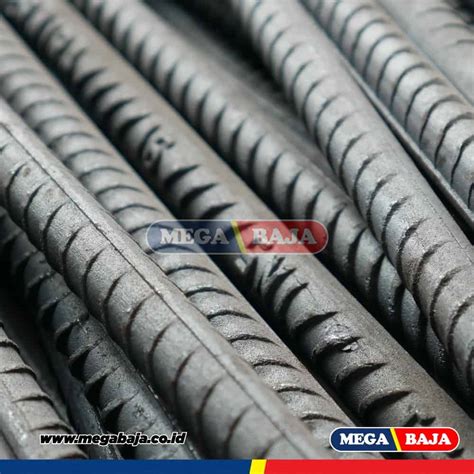 Besi Beton Ulir Mm X M Lurus Ts Mega Baja Pusat