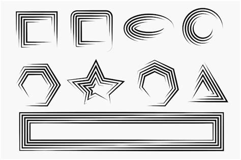 premium vector unique abstract shape template   design