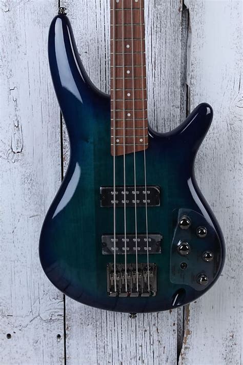 Ibanez Sr370e 4 String Electric Bass Guitar Maple Body Reverb Uk
