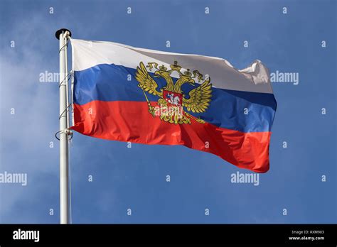 Russian Flag And Eagle High Resolution Stock Photography and Images - Alamy