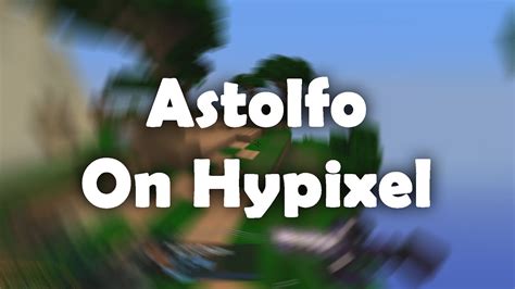 Hacking On Hypixel Skywars W Astolfo Best Client For Hypixel Youtube