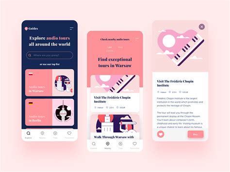 Mobile Ui Design Inspo By Sherelle Dribbble