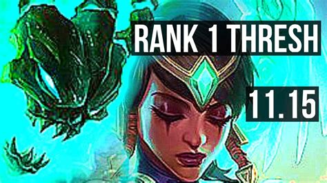 Thresh And Samira Vs Karma And Aphelios Support Rank 1 Thresh 3 1 22