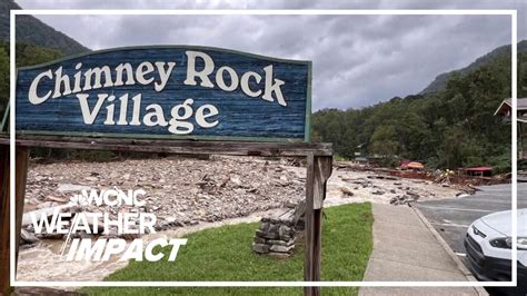 Hurricane Helene Destroys Chimney Rock Nc Post Apocalyptic