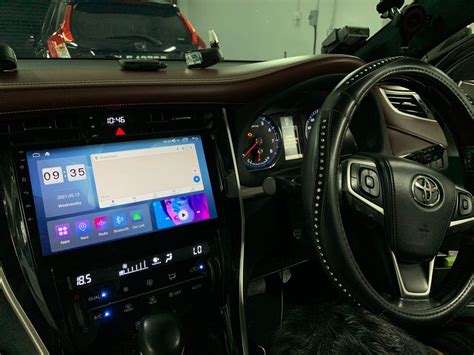 Toyota Harrier Installing Android Player Car Accessories Accessories