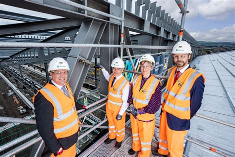 ‘Topping Out’ marked at the new Belfast Grand Central Station – Farrans