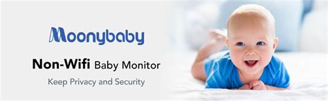 Moonybaby Split 30 Baby Monitor Split Screen with 2 Cameras and Audio ...