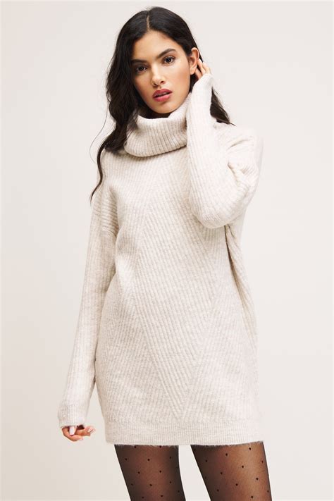 Turtleneck Sweater Dress