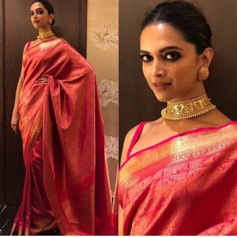 Deepika Padukone In Saree 14 Latest Deepika Padukone Saree Looks