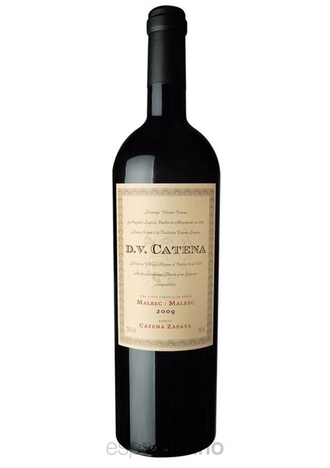 Dv Catena Malbec Malbec Poesia Embotellada Vinos