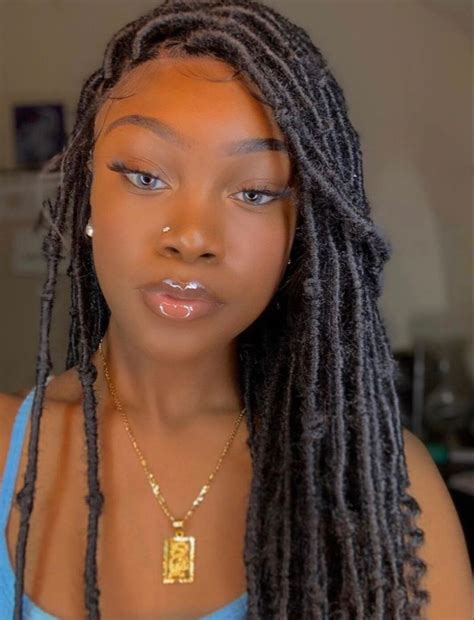 Princessxdoll Girls Hairstyles Braids Faux Locs Hairstyles Locs