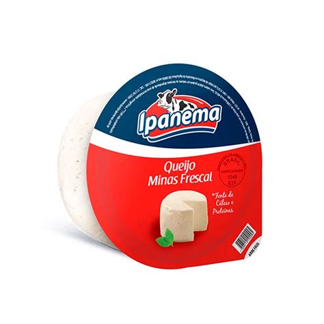 Queijo Minas Frescal Pedaço Ipanema 400g Tenda Atacado