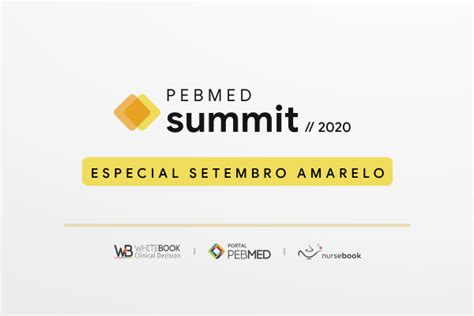 Veja tudo o que vai rolar no PEBMED Summit 2020 as inscrições já estão