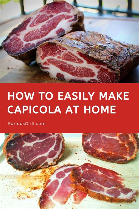 How To Make Capicola At Home Step By Step Guide With Recipe Cured