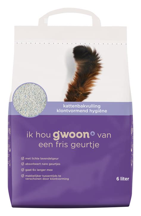 G Woon Kattenbakvulling Klontvormend Hygiene G Woon