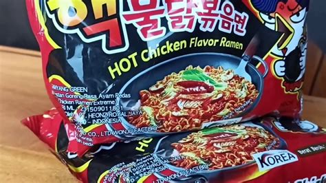 Crazy Mukbang Samyang 2x Spicy Video Dailymotion