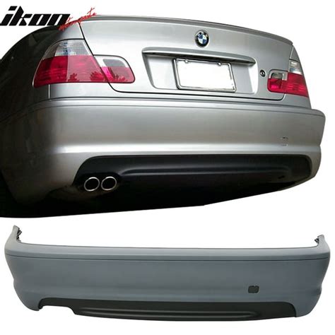 Fits 00 06 Bmw E46 3 Series Coupe 2dr Mt M Sport Rear Bumper Cover Guard