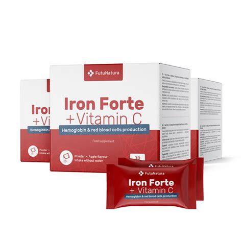 3x Vas Forte C vitamin DIRECT összesen 90 tasak FutuNatura hu