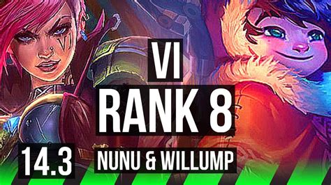 VI Vs NUNU WILLUMP JNG Rank 8 12 3 15 Legendary NA Challenger