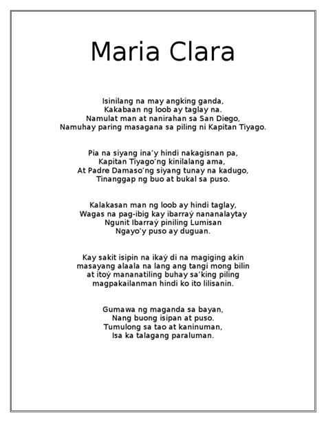 Maria Clara | PDF