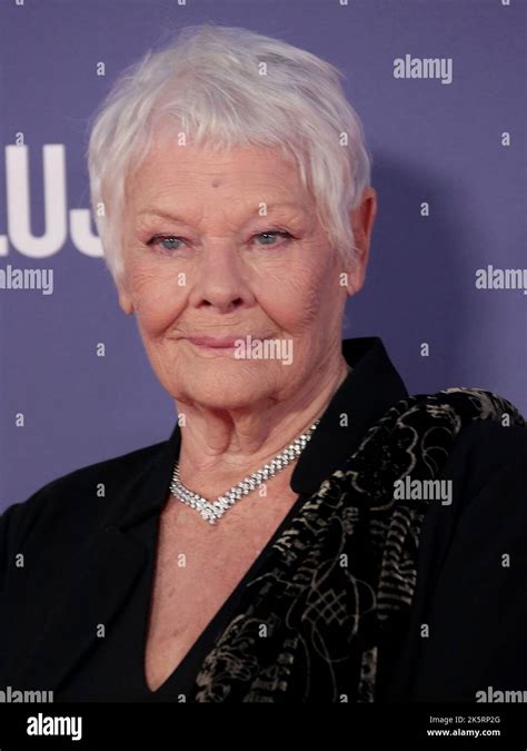Oct 09 2022 London England Uk Dame Judi Dench Attending 66th Bfi