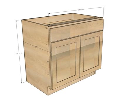 Kitchen Sink Cabinet Dimensions Amulette