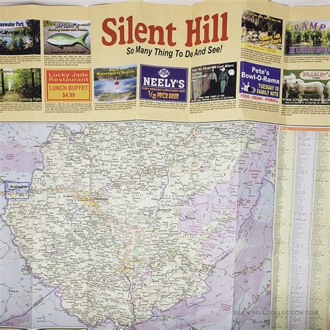 Silent Hill 2006 Official Tourism Map Prop Uscan