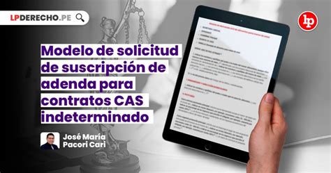 URGENTE Modelo de solicitud de suscripción de adenda para contratos