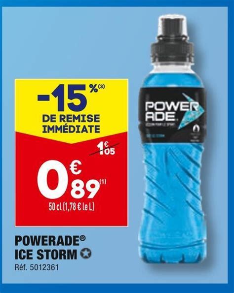 Promo Powerade Powerade Ice Storm Chez ALDI