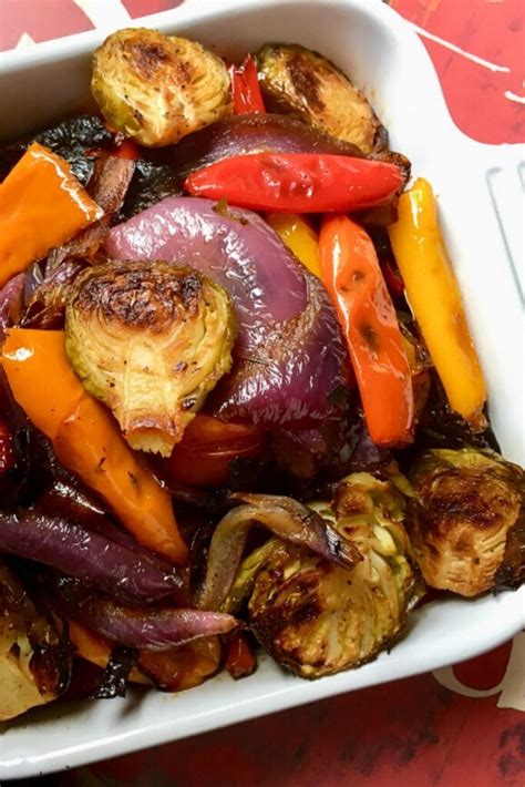 Sheet Pan Oven Roasted Mediterranean Vegetables Recipe Theheartybody