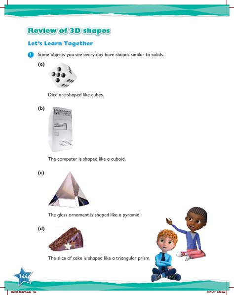 Max Maths Year 6 Learn Together Review Of 3d Shapes 1 Maths Year 6